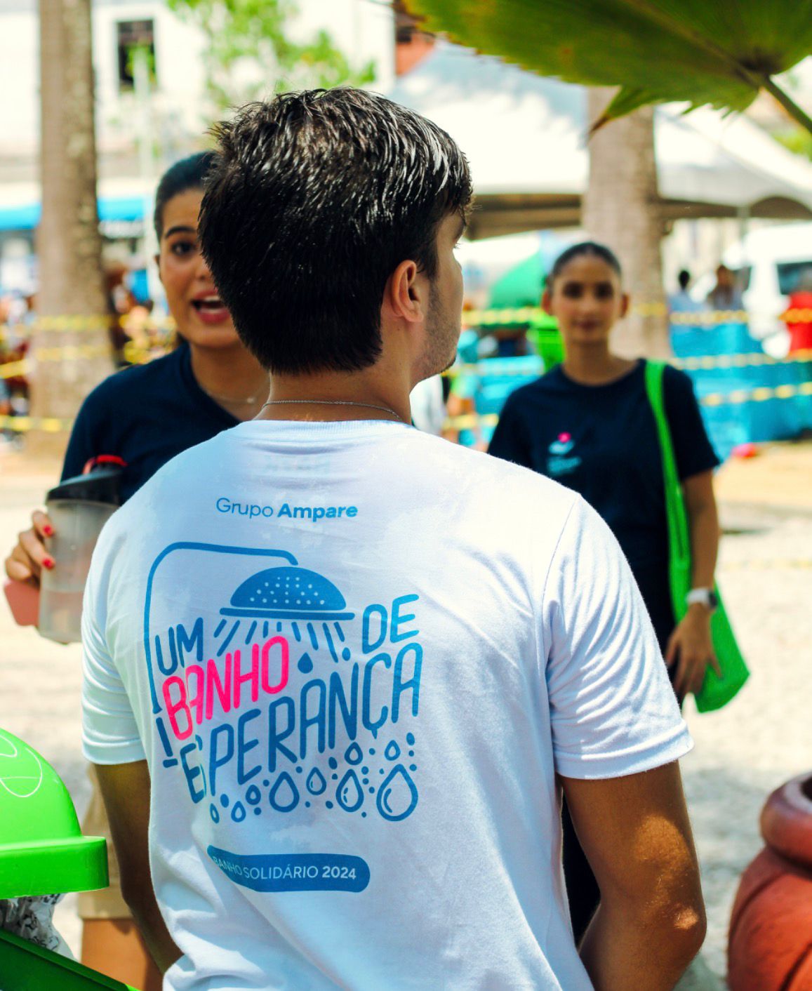 Camisa Um Banho De Esperança